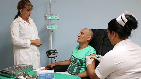 Vacuna cubana para el cancer de pulmón