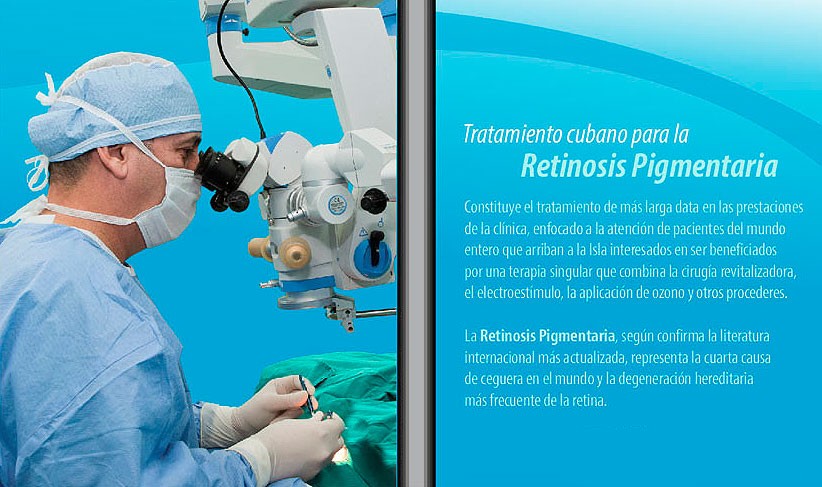 tratamiento cubano para la retinosis pigmentaria